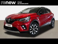 Carrocería rojo deseo con techo negro brillante Usado 2022 Renault Captur Techno SUV | 18.650 € (Un poco caro)