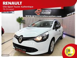 Blanco Usado 2015 Renault Clio GrandTour Authentique Familiar | 6980 € (Precio justo)