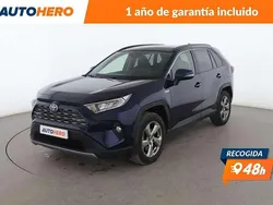 Azul Usado 2019 Toyota RAV4 Hybrid SUV | 26.999 € (Un poco caro)