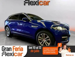 Azul Usado 2020 Jaguar F-Pace R-Sport SUV | 30.490 € (Un poco caro)