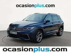 Azul Usado 2022 VW Tiguan R-line SUV | 32.264 € (Precio justo)