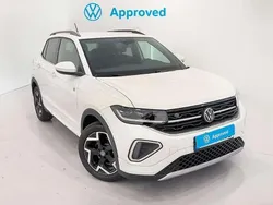 Blanco Nuevo 2025 VW T-Cross R-line SUV | 26.950 € (Un poco caro)