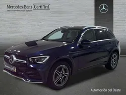 Azul Usado 2021 Mercedes GLC220 AMG line SUV | 39.900 € (Buen precio)