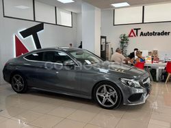 Gris / plata Usado 2016 Mercedes C220 AMG line Coupe | 22.999 € (Buen precio)
