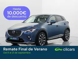 Azul Usado 2019 Mazda CX-3 SUV | 16.990 € (Precio justo)