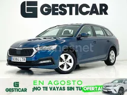 Azul Usado 2021 Skoda Octavia Ambition Familiar | 18.990 € (Precio justo)