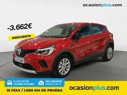 Rojo Usado 2024 Renault Captur Evolution SUV | 22.250 € (Precio justo)