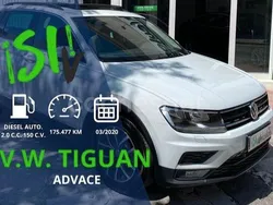 Blanco Usado 2020 VW Tiguan Sportline SUV | 21.300 € (Precio justo)
