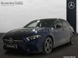Azul Usado 2020 Mercedes A250 AMG line Berlina | 29.900 € (Precio justo)