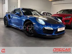 Azul Usado 2015 Porsche 911 Turbo Coupe | 124.490 €