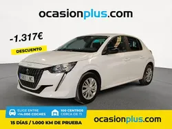 Blanco Usado 2022 Peugeot 208 Active Utilitario | 13.890 € (Precio justo)