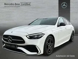 Blanco Usado 2022 Mercedes C200 AMG line Berlina | 41.900 € (Caro)