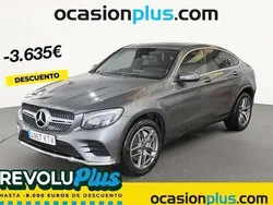 Gris Usado 2019 Mercedes GLC250 Coupe | 36.355 € (Super precio)