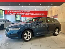 Azul Usado 2021 Skoda Octavia Style Familiar | 21.990 € (Precio justo)