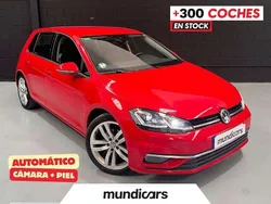 Rojo Usado 2017 VW Golf VII Sportline Berlina | 18.390 € (Buen precio)