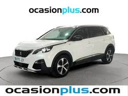 Blanco Usado 2017 Peugeot 5008 GT-line Monovolumen | 18.980 € (Precio justo)
