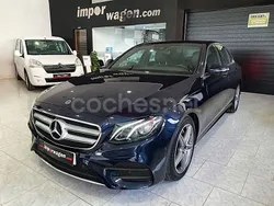 Azul Usado 2020 Mercedes E220 Berlina | 32.500 € (Caro)