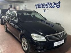 Negro Usado 2010 Mercedes C200 Elegance Familiar | 7999 € (Precio justo)