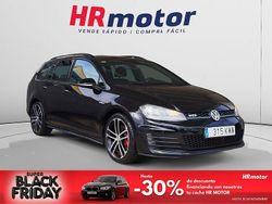 Negro Usado 2016 VW Golf VII GTD Familiar | 17.490 € (Buen precio)