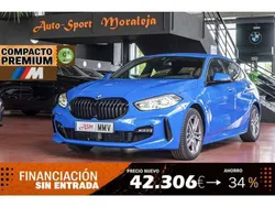 Azul Usado 2024 BMW 116 Sport Line Utilitario | 25.400 € (Buen precio)