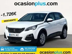 Blanco Usado 2017 Peugeot 3008 Active Monovolumen | 18.990 € (Un poco caro)
