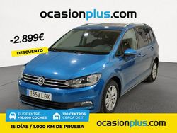 Azul Usado 2020 VW Touran Advance Monovolumen | 24.190 € (Precio justo)