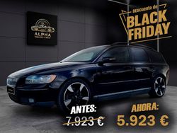 Negro Usado 2007 Volvo V50 Summum Familiar | 6923 € (Caro)