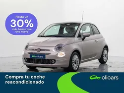Beige Usado 2019 Fiat 500 Star Berlina | 10.490 € (Precio justo)