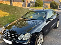 Negro Usado 2008 Mercedes CLK220 Avantgarde Coupe | 6500 € (Buen precio)