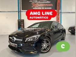 Negro Usado 2016 Mercedes CLA220 Shooting Brake AMG line Familiar | 18.990 € (Precio justo)