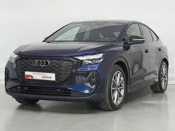 Azul Usado 2023 Audi Q4 e-tron S-Line SUV | 48.400 € (Un poco caro)