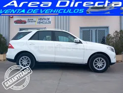 Blanco Usado 2015 Mercedes ML250 SUV | 23.950 € (Precio justo)