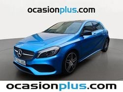 Azul Usado 2017 Mercedes A200 AMG line Utilitario | 19.990 € (Precio justo)