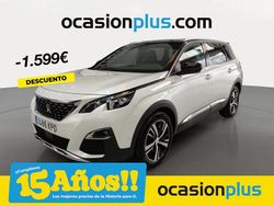 Blanco Usado 2018 Peugeot 5008 GT-line Monovolumen | 17.590 € (Precio justo)