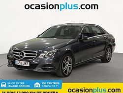 Gris Usado 2015 Mercedes E220 Berlina | 20.990 € (Precio justo)