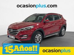 Rojo Usado 2017 Hyundai Tucson SUV | 16.990 € (Precio justo)
