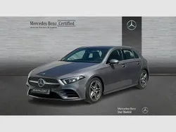 Gris montaña Usado 2021 Mercedes A180 AMG line Berlina | 26.990 € (Buen precio)