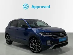 Azul Usado 2021 VW T-Cross Sportline SUV | 19.900 € (Precio justo)