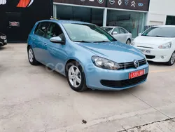 Azul Usado 2009 VW Golf VI Advance Berlina | 6490 € (Precio justo)