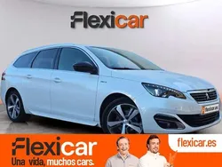 Blanco Usado 2017 Peugeot 308 GT-line Familiar | 10.890 € (Precio justo)