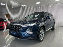 Azul Usado 2021 Hyundai Santa Fe Style SUV | 33.990 € (Precio justo)