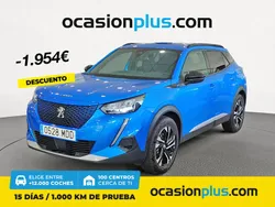Azul Usado 2022 Peugeot e-208 Allure Utilitario | 21.500 € (Precio justo)