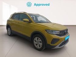 Amarillo chillooón (liso) Usado 2024 VW T-Cross Life SUV | 21.900 € (Caro)