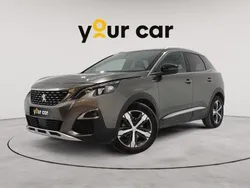 Gris / plata Usado 2019 Peugeot 3008 GT-line SUV | 19.900 € (Precio justo)