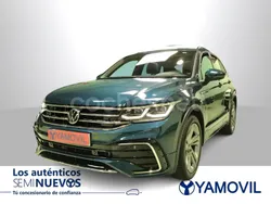 Azul Usado 2021 VW Tiguan R-line SUV | 32.250 € (Precio justo)