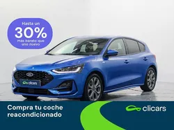 Azul Usado 2023 Ford Focus ST-Line Berlina | 18.990 € (Precio justo)