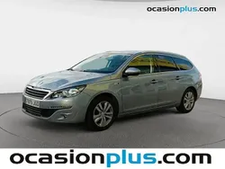 Gris Usado 2015 Peugeot 308 Style Familiar | 8850 € (Precio justo)