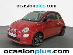 Rojo Usado 2018 Fiat 500C Lounge Descapotable | 11.228 € (Precio justo)