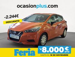 Naranja Usado 2019 Nissan Micra Visia Utilitario | 12.700 € (Precio justo)