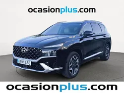 Negro Usado 2021 Hyundai Santa Fe Style SUV | 31.810 € (Precio justo)